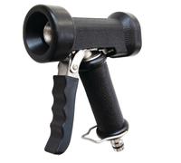 GEKA Pistola De Limpieza MS Goma, Negra - Con Conexión De Enchufe Para Limpieza