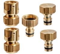 GEKA Plus Base de Conexiones Agua 3/4 4618288 Racor de Inserción DVGW KTW Latón