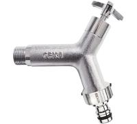 GEKA plus Grifo de diseño, rosca exterior en la entrada/salida G1/2|G3/4, combinable con todos los sistemas de conexión comunes, 46.8125.8