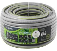 GEKA plus Manguera de agua WS400, tamaño de manguera de 1", longitud de la manguera de 50 m, 5 capas, manguera de jardín, 13.0217.9