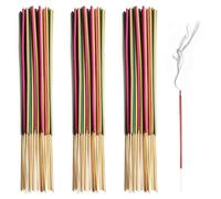 Gekamoyue 150 Varillas, Juego de Incienso, Salvia Blanca, Lavanda, Jazmín, Flor de Cerezo, Sándalo, para Meditación, Relajación y Aromaterapia