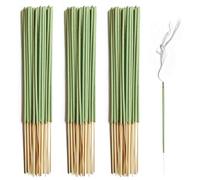 Gekamoyue 150 Varillas, Juego de Salvia Blanca, Hecho a Mano con Resina Natural y Aceites Esenciales para Meditación, Relajación y Aromaterapia