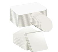 Gekamoyue Adhesivo Doble Cara 30 Piezas, Cinta Doble Cara Extrafuerte Impermeables, Rectángulo, Cuadrado y Redondo, para Montaje de Objetos, Cuadros, Globo