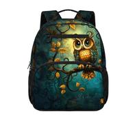 Gekhuqory Mochila infantil para gatos para preescolar, Patrón de búho, Mini, Clásico