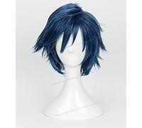 Gekkan Shoujo Nozaki Kun Kashima Yu Ryugazaki Rei Ichinose Tokiya Cosplay Pelucas Pelo Sintético Azul Peluca De Pelo Corto Az-002