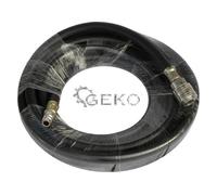 Geko g02974 - manguera de aire (goma, 10 x 15 mm, 20 m), color negro