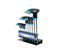 Geko klucz torx typ 't' t9-t50mm 10el.+stojak