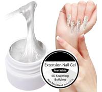 Gel 3D Para Uñas | 8ml Manicura No Pegajosa,Gel Constructor Para Uñas 3D Con Arte Floral - Para Mujeres Niñas Principiantes Manicurista Salón En Casa Viaje Diario Vacaciones Cumpleaños