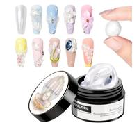 Gel 3D para Uñas,Arte de Uñas No Adherente,Gel Sólido Adhesivo Escultura - Principiantes, Profesionales, Chicas, Damas, Esposas, Madres, Estudiantes, Mujeres, Hogar, Salón,