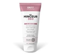 Gel adelgazante 360, 200 ml, pérdida de grasa, reafirmante, esculpe, moldear, refinar la silueta, frescura y efecto tonificante, aplicación abdomen, cintura, caderas, muslos, EAFIT marca francesa