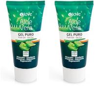 Gel Aloe Vera Puro 100% Puro para Piel y Cara - Aloe Vera puro gel Natural - para quemaduras, hidratante, efecto After Sun para quemaduras solares - EJ075, Tubo 70 ml (Paquete de 2)