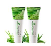 Gel Aloe Vera Puro Aloe Vera Cara, Gel Hidratante Depilacion, Afeitado, Sol, Laser, Tatuaje,Cicatrizante y Limpiador, Crema de Aloe Natural para Pieles Secas