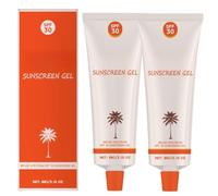 Gel Autobronceador Naranja con FPS 30, Bronceado Natural, No Graso, Apto para Rostro y Cuerpo