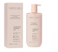 Gel autobronceador transparente para rostro y cuerpo. Uso diario para un bronceado natural gradual. Fórmula hidratante. Apto para todo tipo de piel.