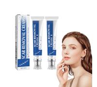 Gel avanzado para cicatrices - Crema intensiva nocturna para cicatrices - Atenúa la apariencia de estrías y rastro - ayuda a reducir la apariencia de rastro quirúrgicas y queloides (2 piezas)