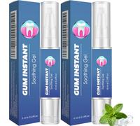 Gel blanqueador de dientes, gel reparador de encías Mullend, lápiz blanqueador de dientes para dientes sensibles, pasta de dientes para reparación de encías, removedor de manchas amarillas, para el