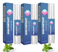 Gel blanqueador de dientes, gel reparador de encías Mullend, lápiz blanqueador de dientes para dientes sensibles, pasta de dientes para reparación de encías, removedor de manchas amarillas, para el