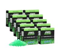 Gel Blaster 100.000 Gellets Munición, Verde - No Tóxico, 14 Años+
