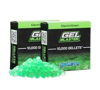 Gel Blaster 20,000 Gellets Recarga de Munición -Fabricado para Gel Blasters - Bolas de Gel no tóxicas a Base de Agua - Hecho específicamente para Gel Blaster, para Mayores de 14 años (Verde)