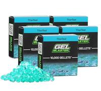 Gel Blaster 50,000 Gellets Recarga de Munición -Verde Azulado, Fabricado para Gel Blasters - Bolas de Gel no tóxicas a Base de Agua - Hecho específicamente para Gel Blaster, para Mayores de 14 años