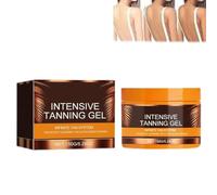Gel bronceador, gel bronceador intensivo, gel bronceador para sol al aire libre, gel acelerador de bronceado natural, para tumbonas y sol al aire libre, gel bronceador crema (1pcs)