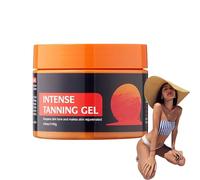 Gel bronceador intensivo Flexehah Bronze Glow, gel bronceador intenso Blissshe Skin para el cuerpo, acelerador del bronceado intensivo, loción autobronceadora natural para camas solares (1pcs)