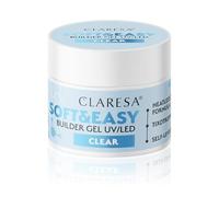 Gel Builder Soft&Easy Clear 12 g Claresa