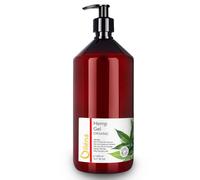 Gel Calmante e Hidratante para Masaje Corporal, Lubrica y Alivia Dolores Musculares. Pomada Natural para Tratamiento Antiinflamatorio con Aceite de Cáñamo 1000 ml con Dispensador