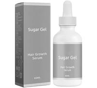 Gel capilar de azúcar desoxirribosa para el crecimiento del cabello; nutritivo y ligero; sérum reparador intensivo; aceite y gel espesante suave y seguro para hombres y mujeres