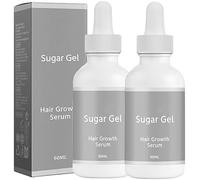 Gel capilar de azúcar desoxirribosa para el crecimiento del cabello; nutritivo y ligero; sérum reparador intensivo; aceite y gel espesante suave y seguro para hombres y mujeres