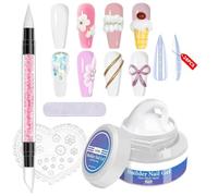 Gel Constructor para Uñas 60 g Pegamento de Escultura para Manicura