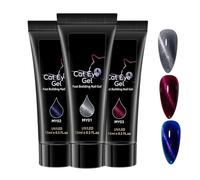Gel Constructor para Uñas | Esmalte con Purpurina en 3 Colores para Fortalecimiento y Mejora,Gel de Mejora para Uñas,Para Mujeres y Profesionales Extensiones de Salón Arte en Diseño