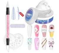 Gel Constructor para Uñas No Pegajoso, Pegamento para Esculpir Uñas