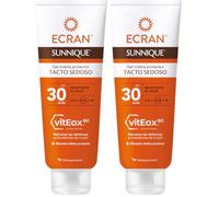 Gel Crema Protector Solar FPS 30 Tacto Sedoso, Protección Alta UVB + UVA e IR-A, Refuerza las Defensas Antioxidantes De La Piel, Hidratación 24 h, Fórmula con VitEox 80 - 250 ml (Paquete de 2)