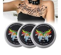 Gel Cuidado Para Tatuajes 3 Unidades Bálsamo Profesional Para Tatuajes Nuevos Y Antiguos, Ayuda a Mantener La Piel Sana, Preserva La Intensidad Del Color, Para Uso Diario