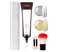 Gel De 5d- 10 Ml De Tallado De Ligero | Gel De Escultura Portátil Para Reunir | Consejos De Geles De Falsas | Fashionabele Non-Sticky 5D Sculpting Glue Para Reunir Salón De Bodas De Vac