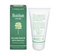 Gel de afeitado extra cómodo, Absinthium de LErbolario para hombres, gel de afeitado de 5 onzas