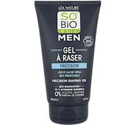 Gel de afeitar con aloe vera orgánica, 150 ml