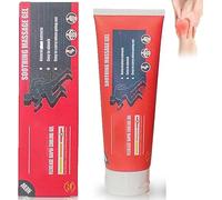 Gel de Alivio Avanzado y Crema de Masaje Calmante, Refrescante y No Graso, de Rápida Absorción, Soporte Muscular Rápido, para Rodillas, Zonas Lumbares, Cuello, Manos y Pies