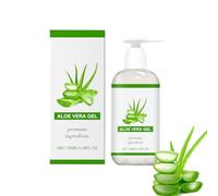 Gel de aloe vera 100% puro - 100 ml de Aloe Vera Gel Bio para la cara, crema hidratante natural, calmante y nutritiva después del sol, cuidado hidratante diario (1)