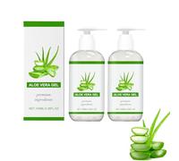 Gel de aloe vera 100 % puro, 100 ml, gel de aloe vera orgánico para la cara, crema hidratante natural, calmante y nutritiva después del sol, cuidado hidratante diario (2)