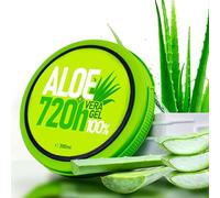 Gel de Aloe Vera 720h, Máxima Calidad, de Agricultura Orgánica en España - Absorción Rápida, No Pegajoso, 100% Natural, Sin Espesantes Artificiales - Alivio de Quemaduras Solares, 300 ml