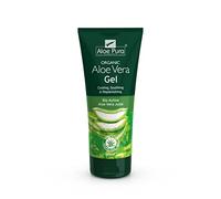 Gel de Aloe Vera Aloe Pura, Natural, Vegano, Libre de Crueldad, Sin Parabenos & SLS, Refrescante, Calmante, 200ml