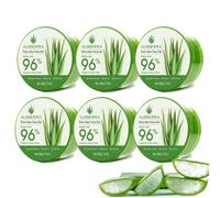 Gel de aloe vera de aloderma orgnico para el cuerpo hecho dentro de las 12 horas posteriores a la cosecha 96% gel de aloe vera puro para cuero cabel