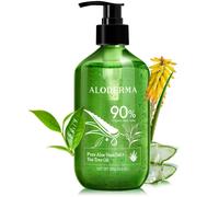 Gel de aloe vera org nico Aloderma para la piel + aceite de rbol de t . Elaborado en 12 horas tras la cosecha. Gel de aloe vera puro y calmante