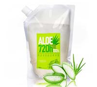 Gel de Aloe Vera para Cuidado de la Piel y el Cabello: Hidratante Corporal, After Sun, After Shave, Balsamo Barba, Reparadora Cabello, Depilacion y Afeitado, Hidratante Facial - 1000 ml 1 L