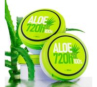 Gel de Aloe Vera para Cuidado de la Piel y el Cabello: Hidratante Corporal, After Sun, After Shave, Balsamo Barba, Reparadora Cabello, Depilacion y Afeitado, Hidratante Facial - 3 x 300 ml