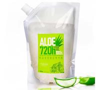 Gel de Aloe Vera para Cuidado de la Piel y el Cabello: Hidratante Corporal, After Sun, After Shave, Balsamo Barba, Reparadora Cabello, Depilacion y Afeitado, Hidratante Facial - 500 ml