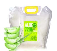 Gel de Aloe Vera para Cuidado de la Piel y el Cabello: Hidratante Corporal, After Sun, After Shave, Balsamo Barba, Reparadora Cabello, Depilacion y Afeitado, Hidratante Facial - 5000 ml 5 L