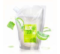 Gel de Aloe Vera para Cuidado de la Piel y el Cabello: Hidratante Corporal, After Sun, After Shave, Balsamo Barba, Reparadora Cabello, Depilacion y Afeitado, Hidratante Facial - 2000 ml 2 L
